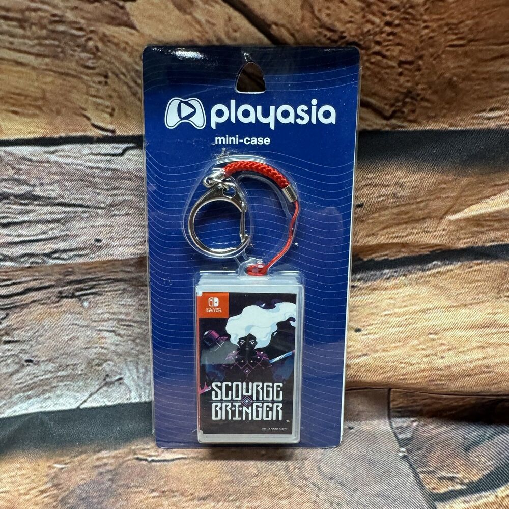 Playasia ScourgeBringer Nintendo Switch Mini Case Keychain Official Merchandise